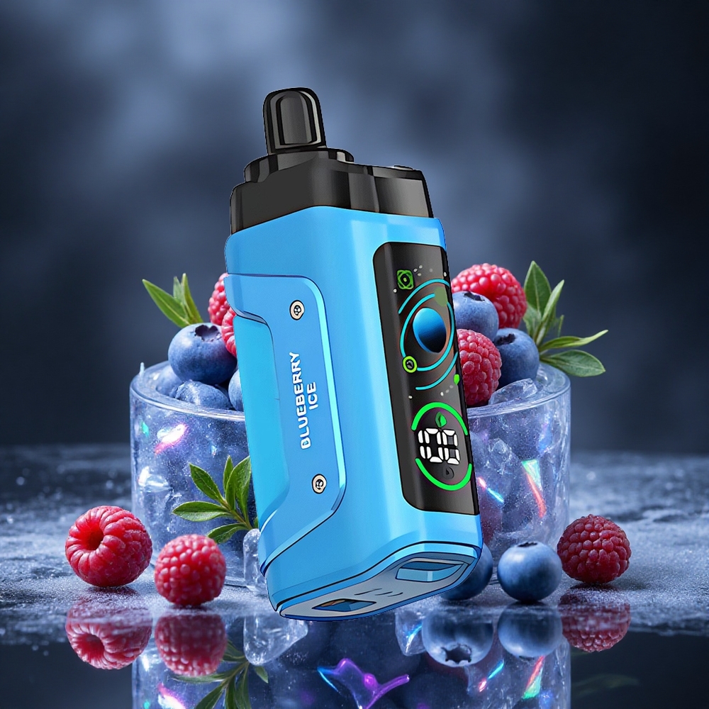 Razz Bar 45000 Puffs Blueberry Ice Adjustable Airflow Canada vape wholesale