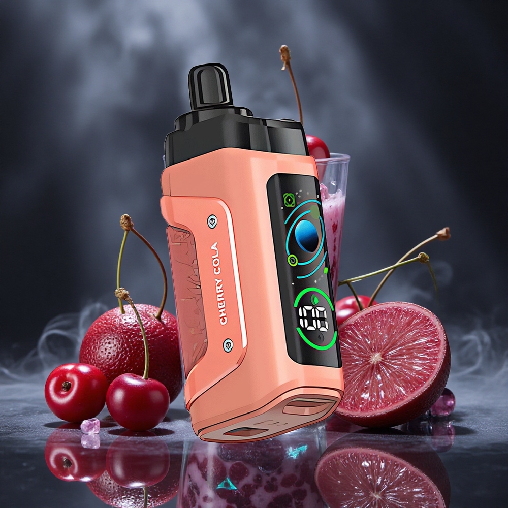 Razz Bar 45000 Puffs Cherry Cola Adjustable Airflow Canada vape wholesale