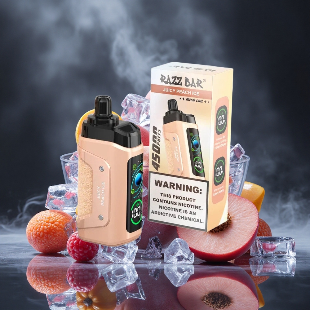 Razz Bar 45000 Puffs Juicy Peach Ice Canada vape wholesale