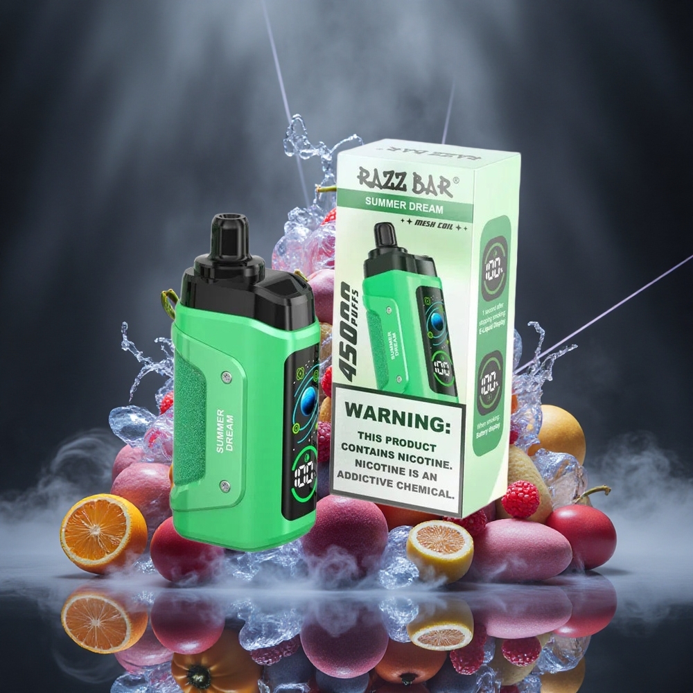 Razz Bar 45000 Puffs Summer Dream Adjustable Airflow Type-C Rechargeable Canada vape wholesale