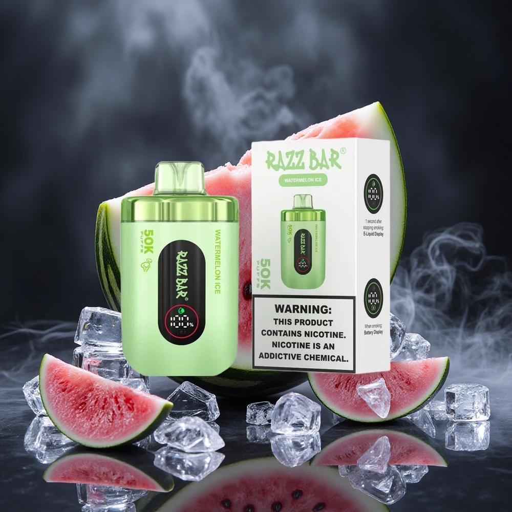 Razz Bar 50K Puffs Watermelon Ice Mesh Coil Canada vape wholesale