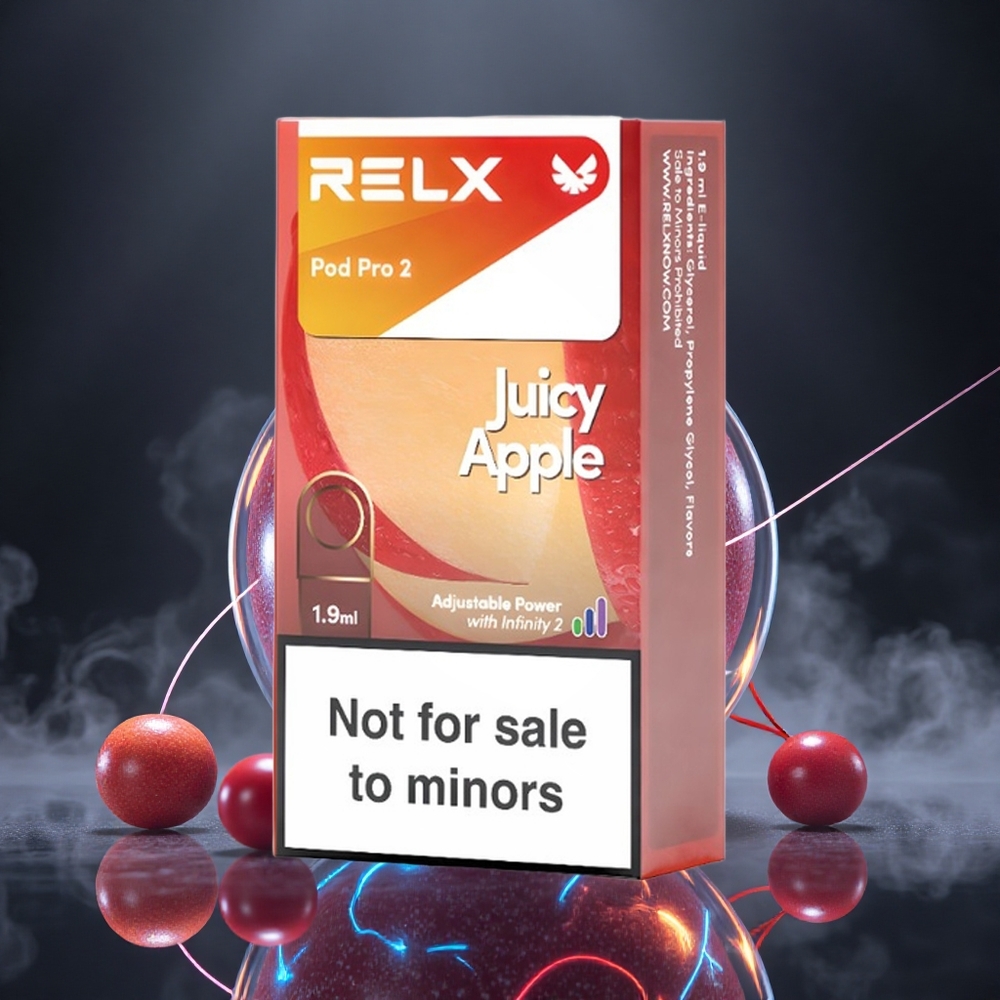 RELX Pod Pro 2 600 Puffs Juicy Apple Canada vape wholesale