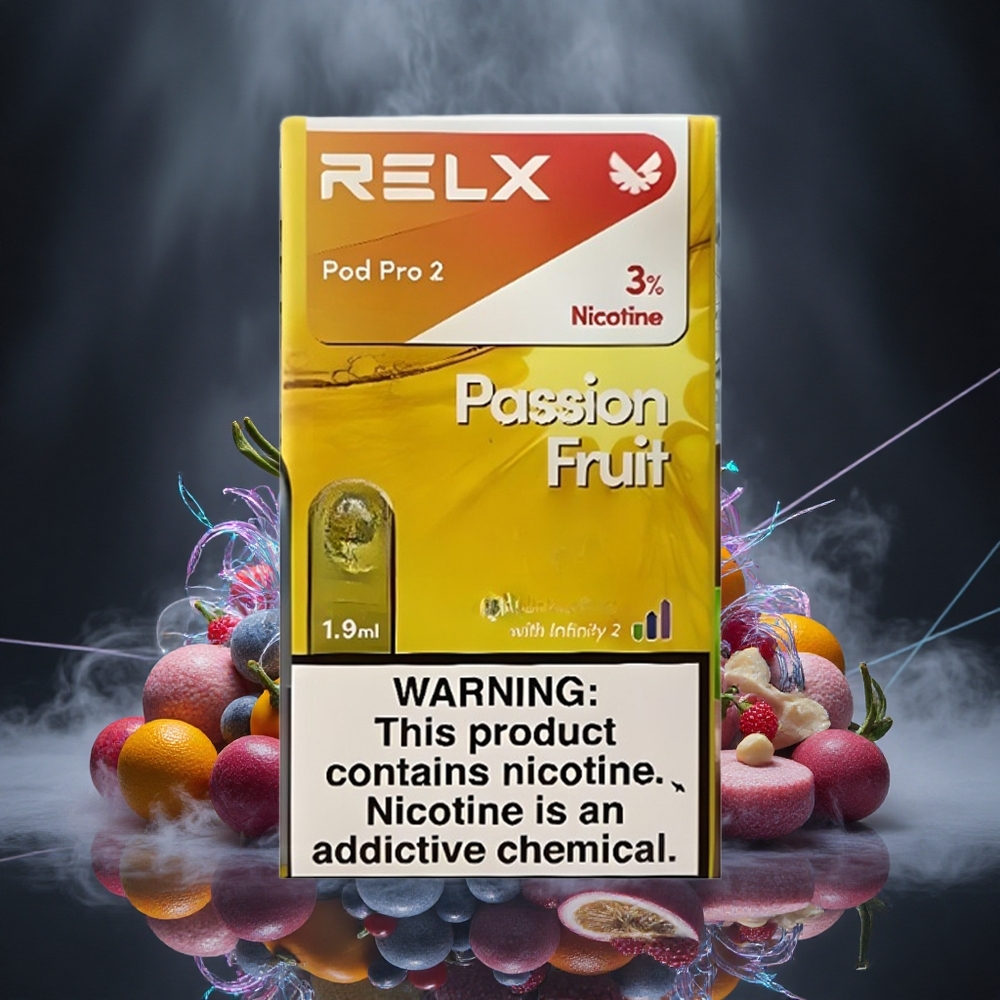 RELX Pod Pro 2 600 Puffs Passion Fruit Canada vape wholesale